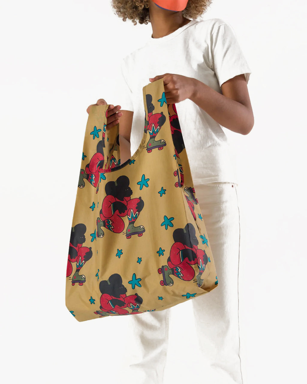 Baggu Standard Reusable Bag holding capacity