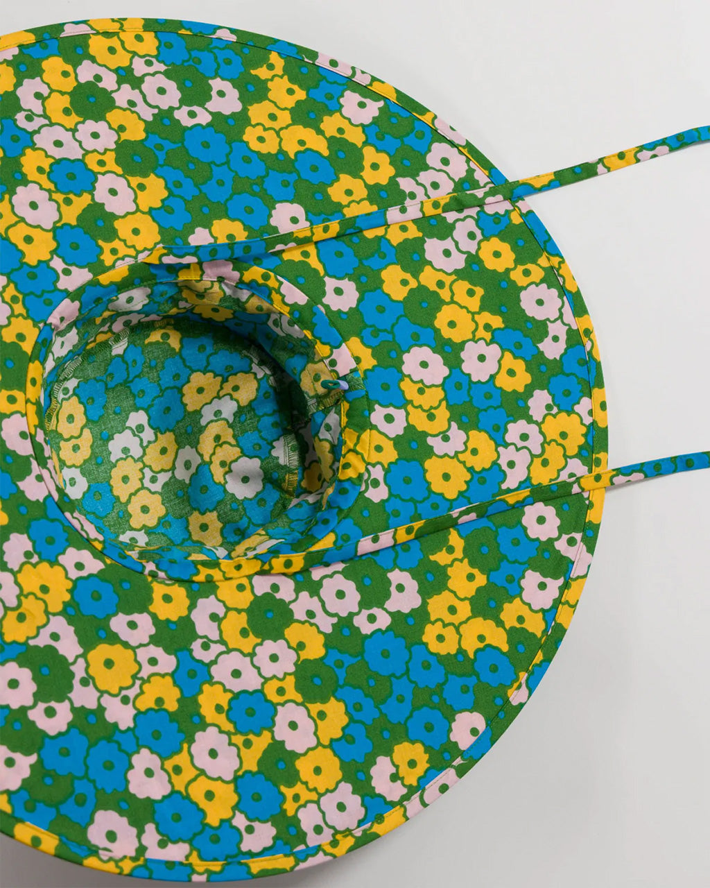 Close-up of Baggu Packable Sun Hat Material