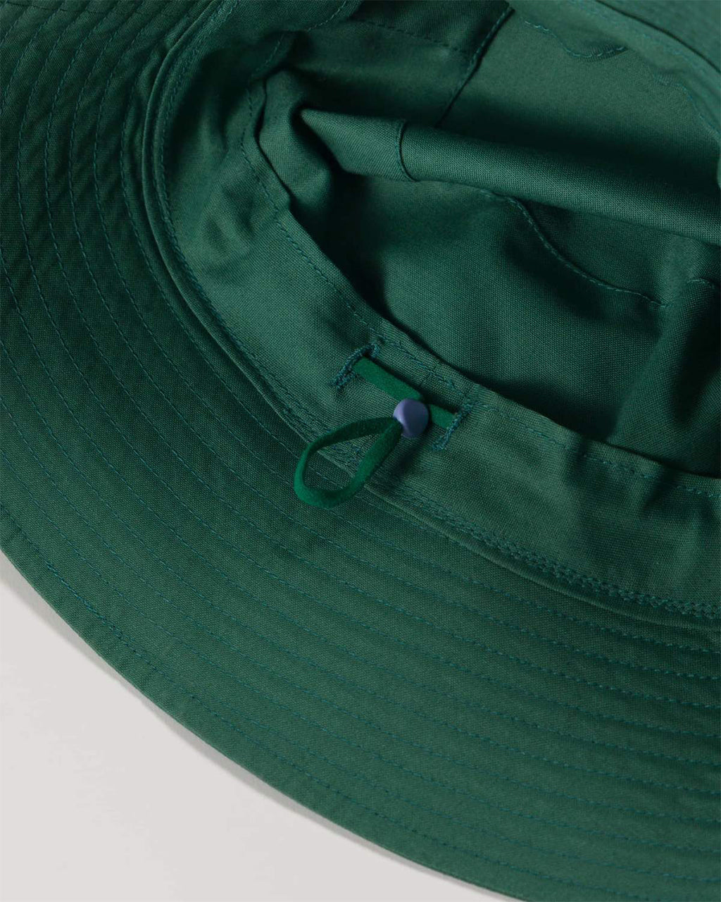 Close-up of Baggu Bucket Hat material | Eucalyptus