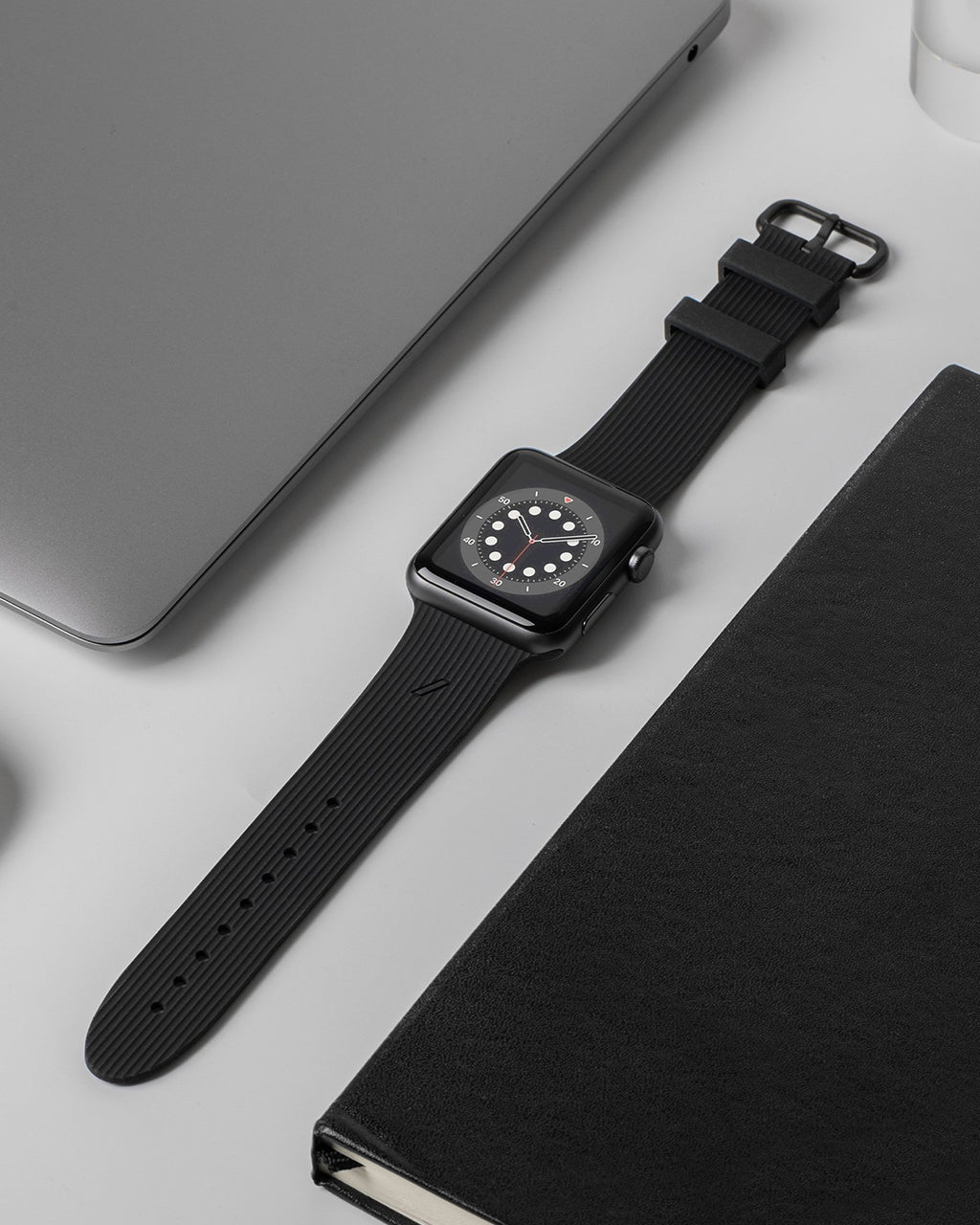 Native Union Curve Silicon Straps for Apple Watch - 40mm | Black