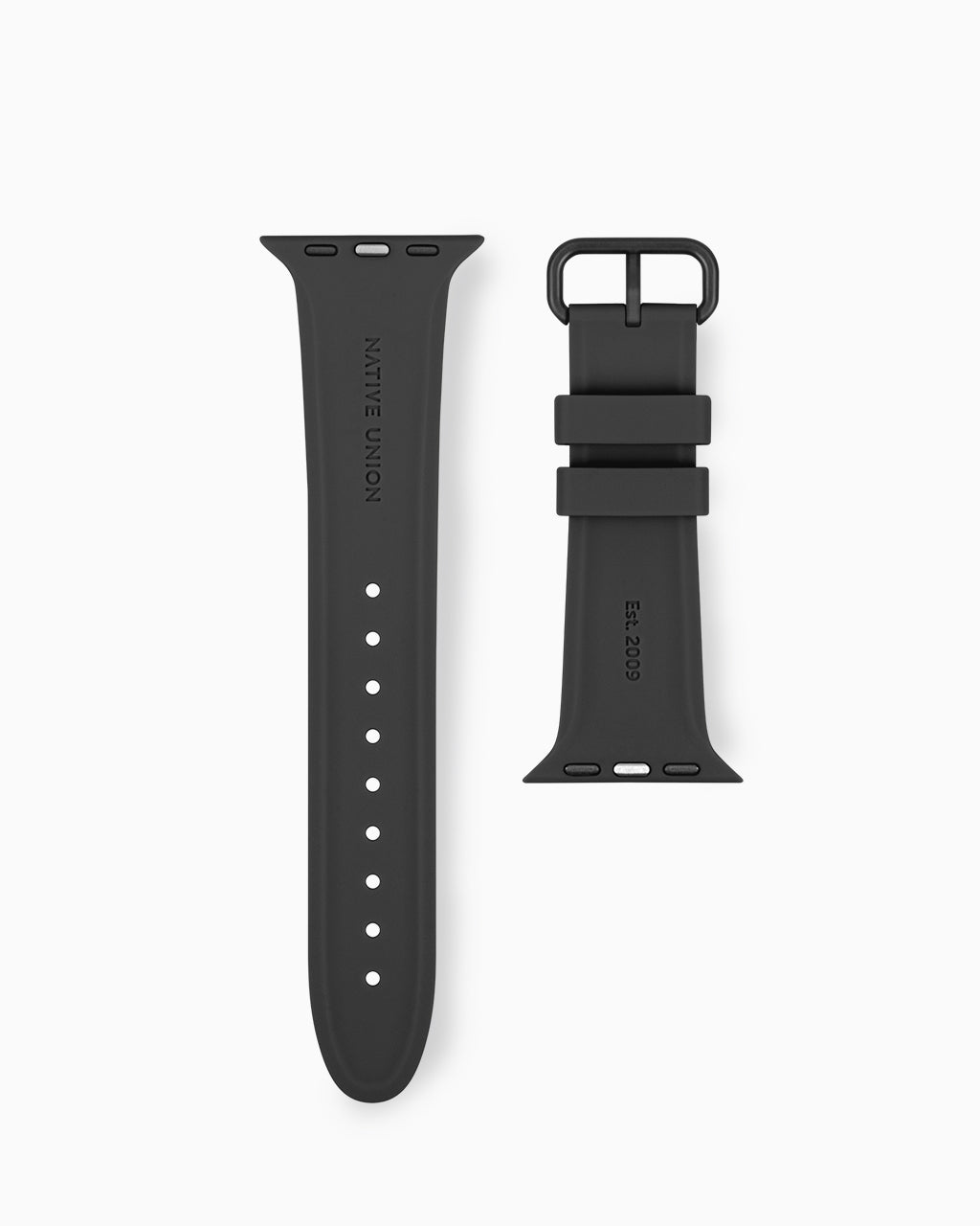 Native Union Curve Silicon Straps for Apple Watch - 40mm | Black