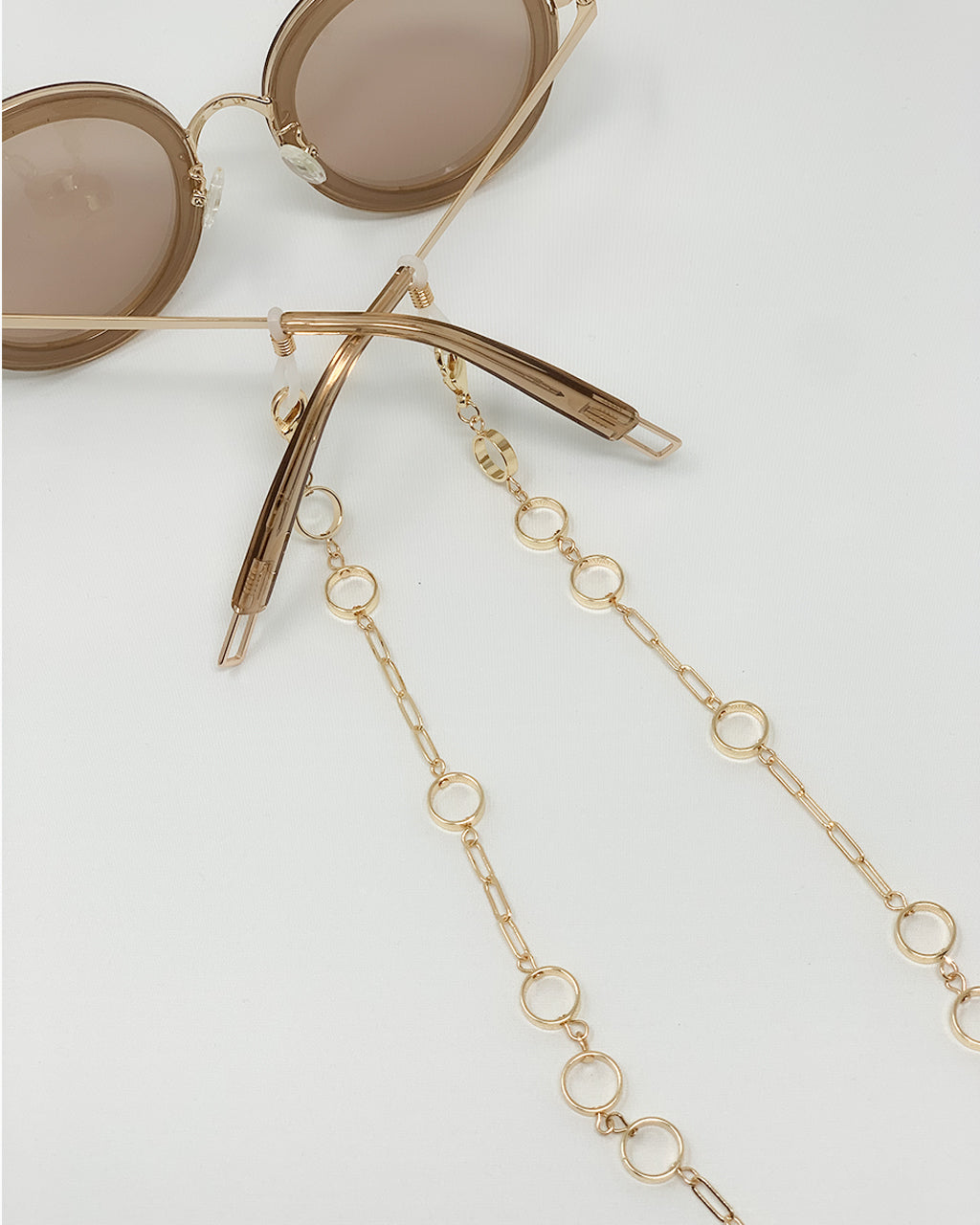 28" Thick O Rings Face Cover / Glasses Chain