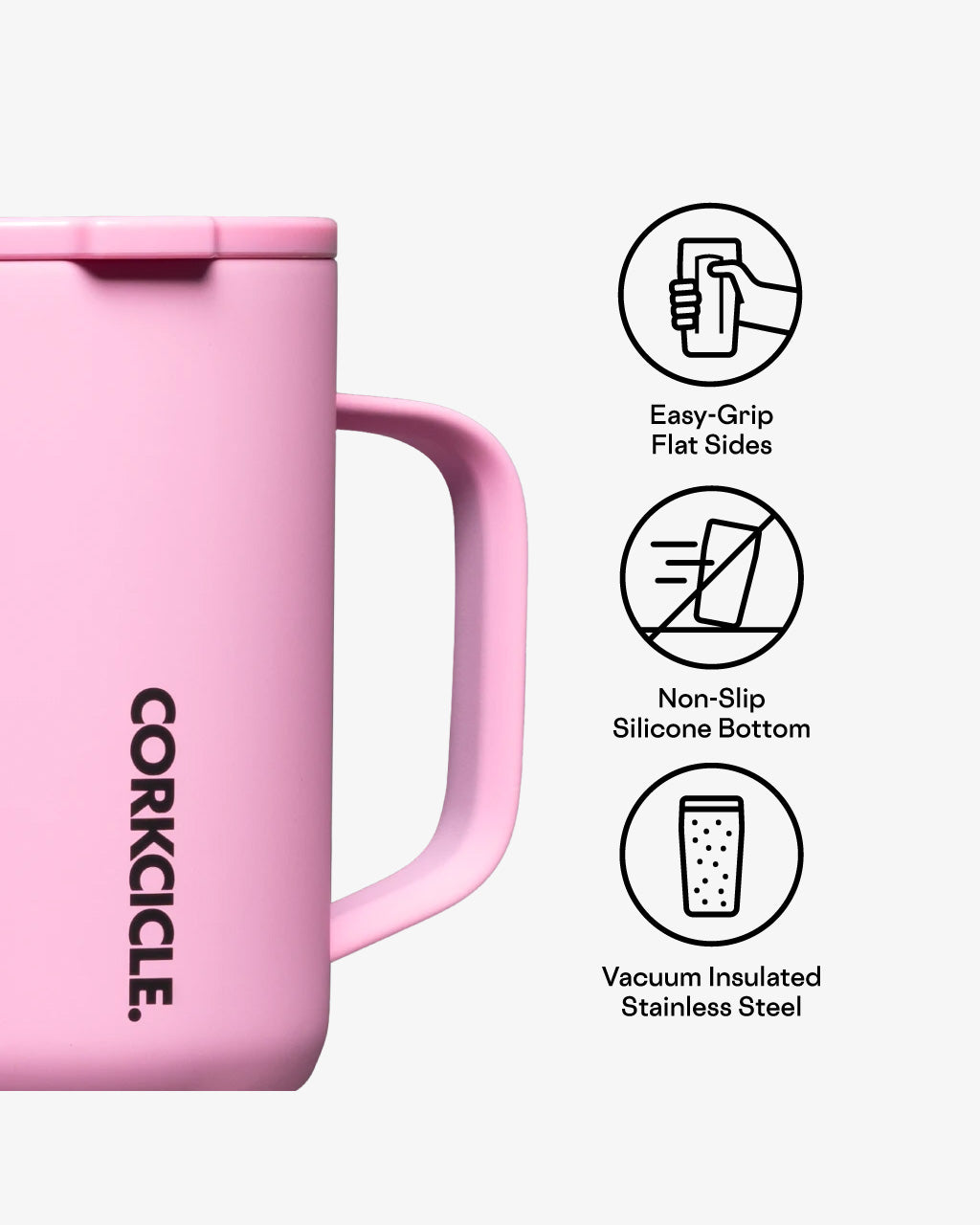 Corkcicle Coffee Mug - 16 oz White