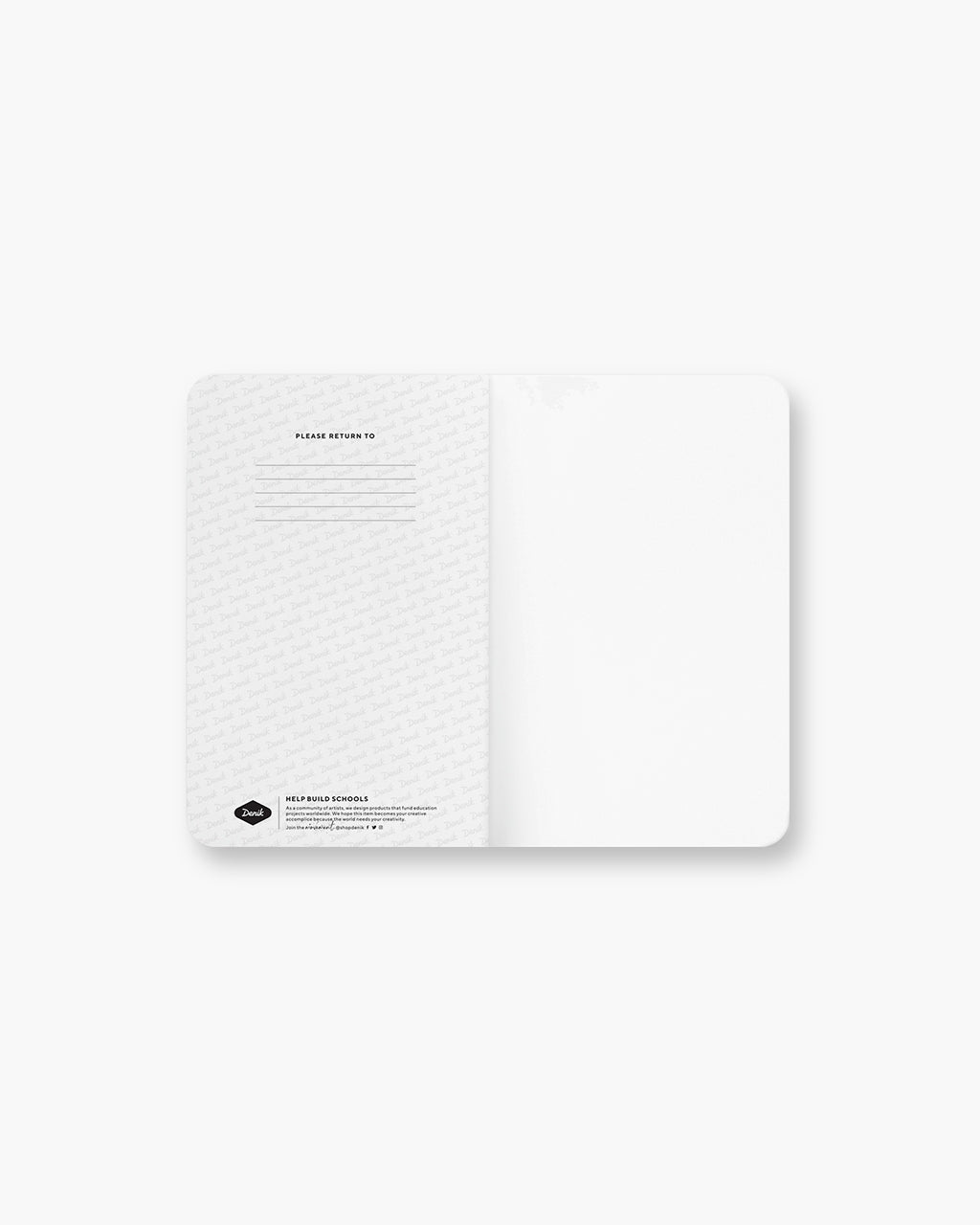 Denik Medium Lay Flat Lined Notebook