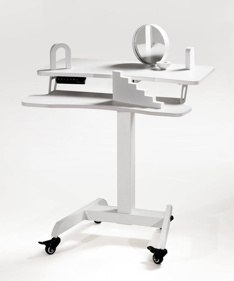 OCOMMO Mobile Auto Rise Desk with Keyboard Tray – BrandsWalk