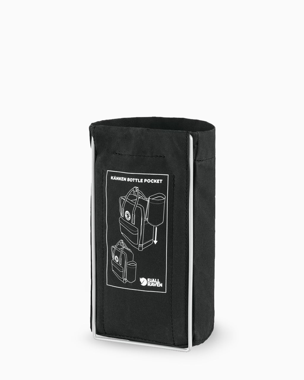 Fjallraven Kanken Bottle Pocket | Black