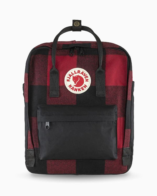Fjallraven Kanken Re-Wool | Red Black