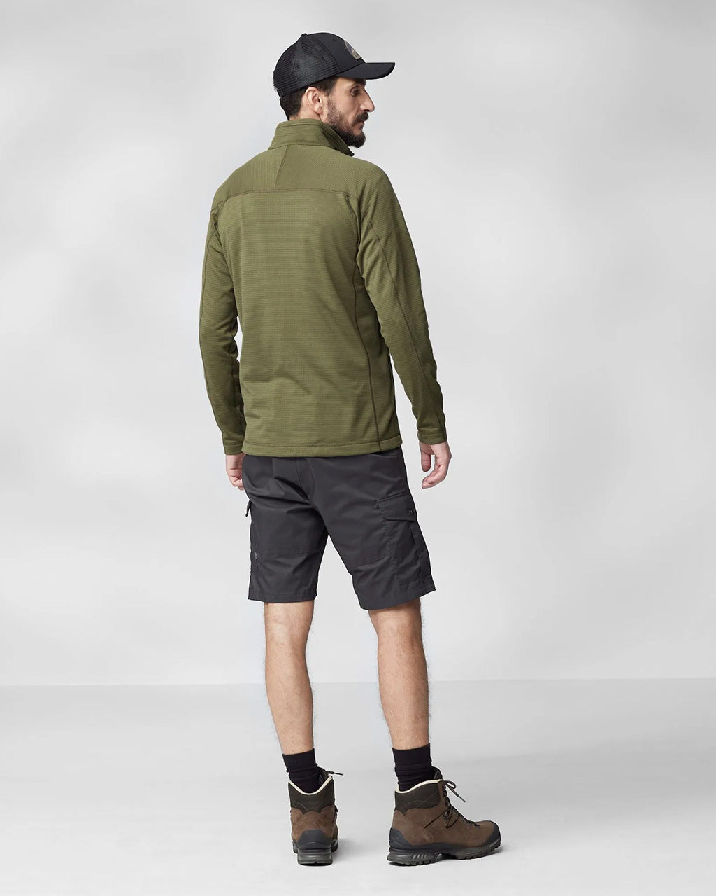 Fjallraven-Mens-Abisko-Lite-Fleece Wearing