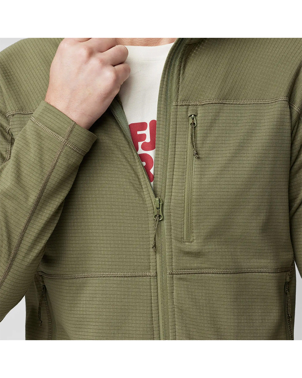 Fjallraven-Mens-Abisko-Lite-Fleece Wearing
