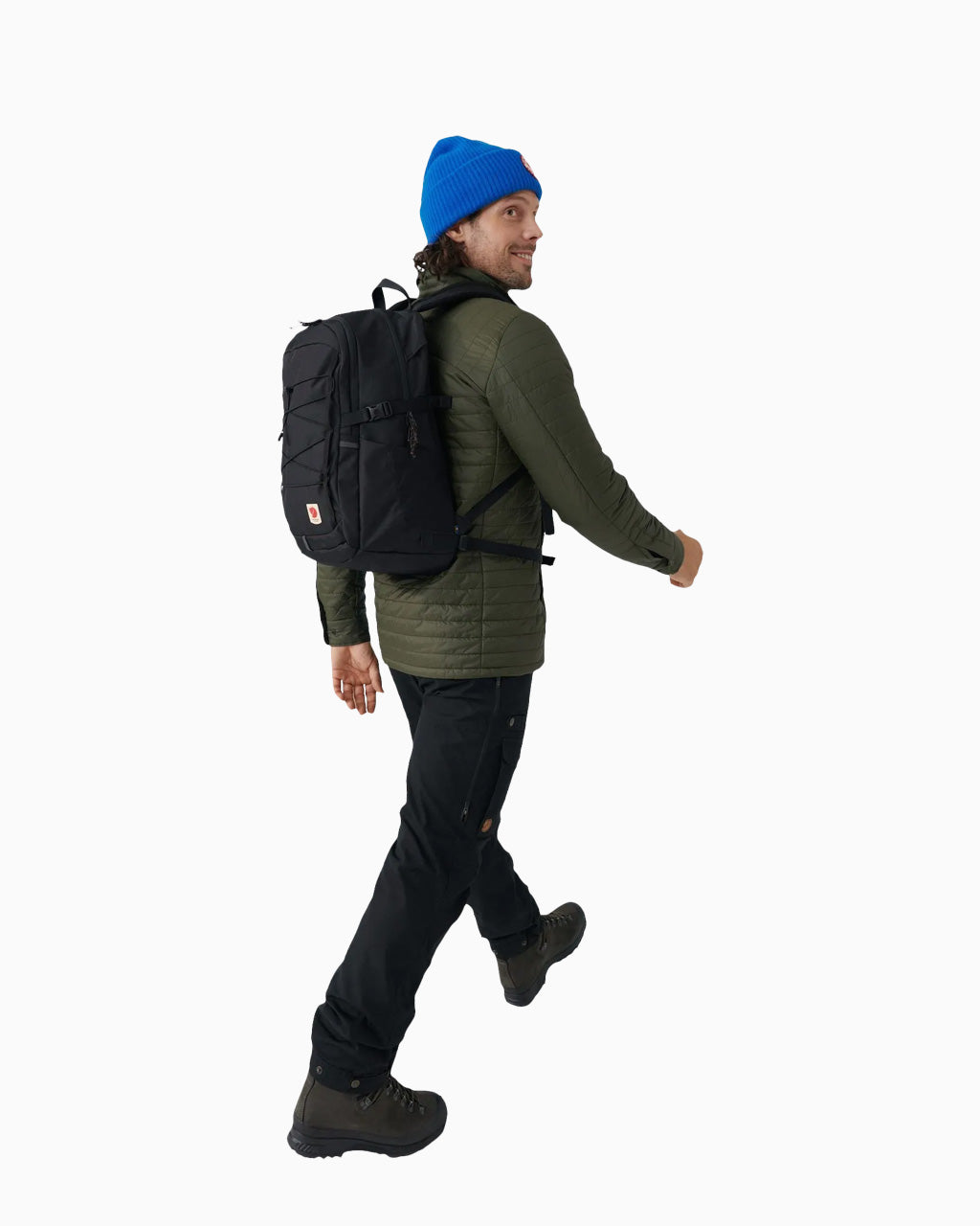Fjallraven SKULE 28 Backpack in Use | Black