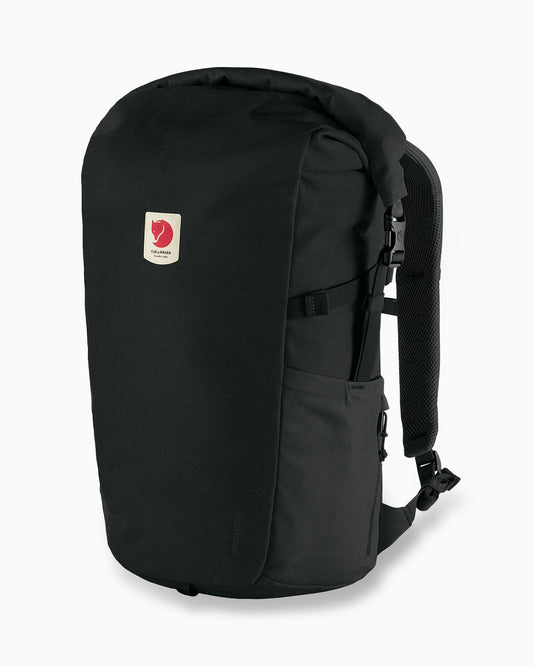 Fjallraven Ulvo Rolltop 30L Backpack in Black