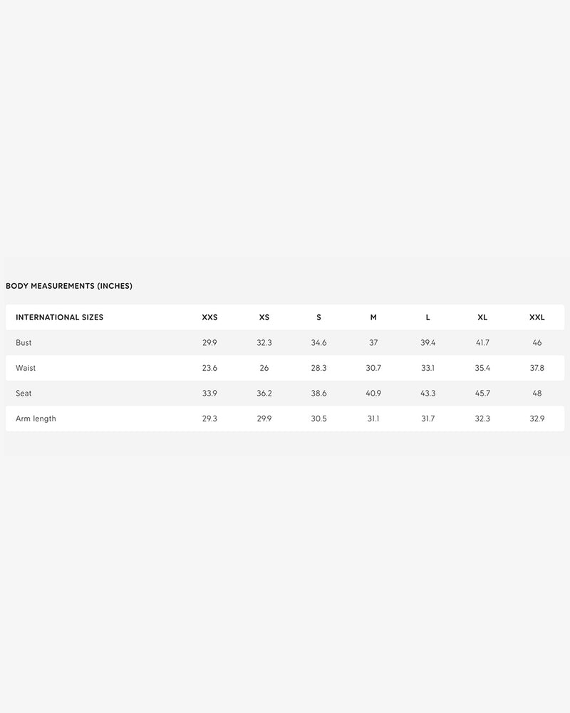 Fjallraven Size Chart