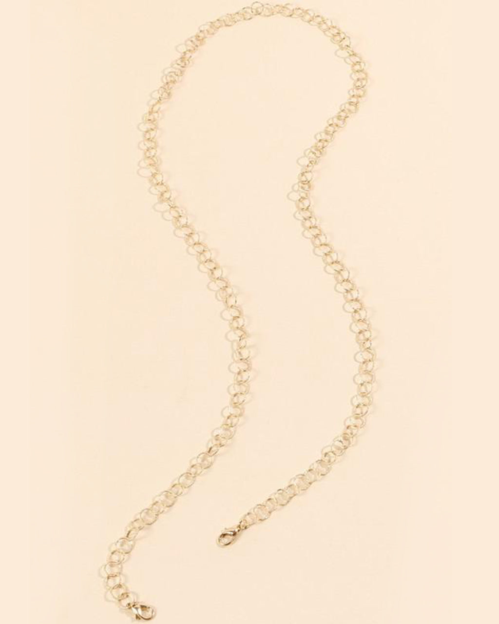 30" Gold Chain Face Cover Lanyard / Glasses Chain