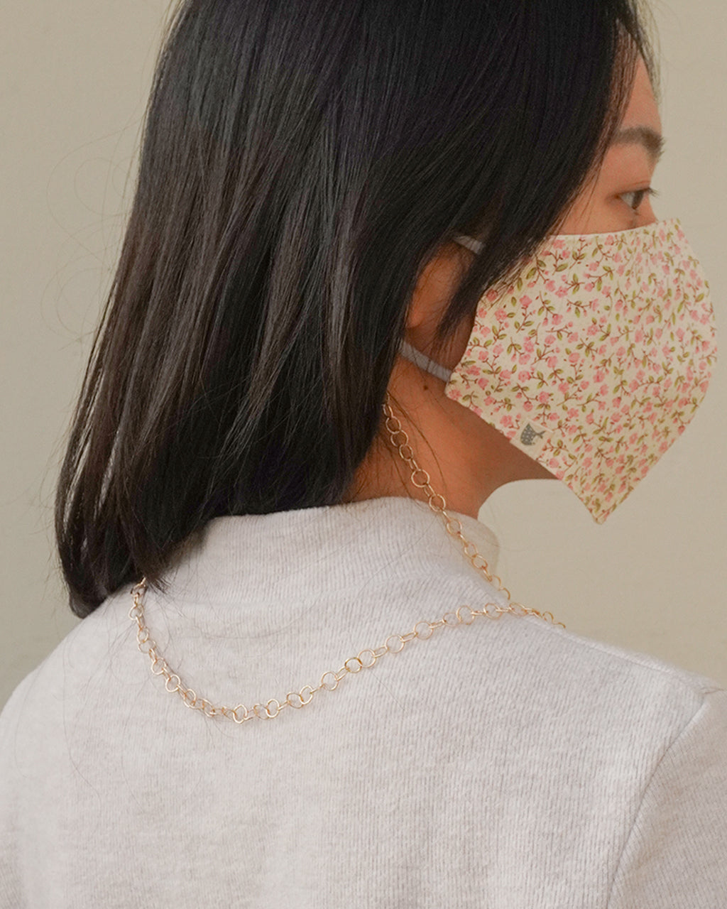 30" Gold Chain Face Cover Lanyard / Glasses Chain