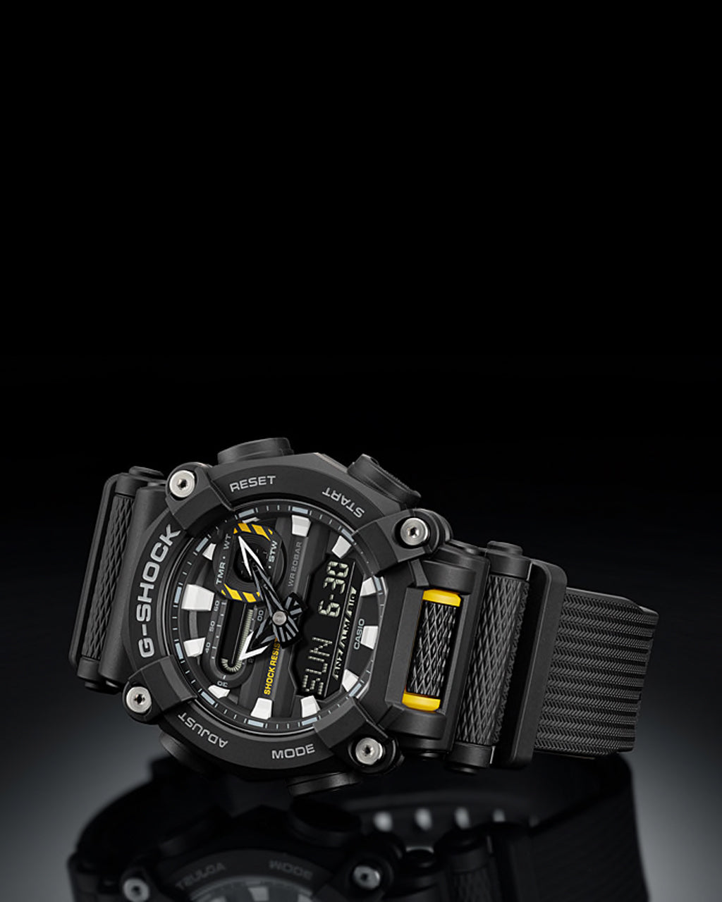 Experience the Durability and Style of the G-Shock GA900-1A Watch
