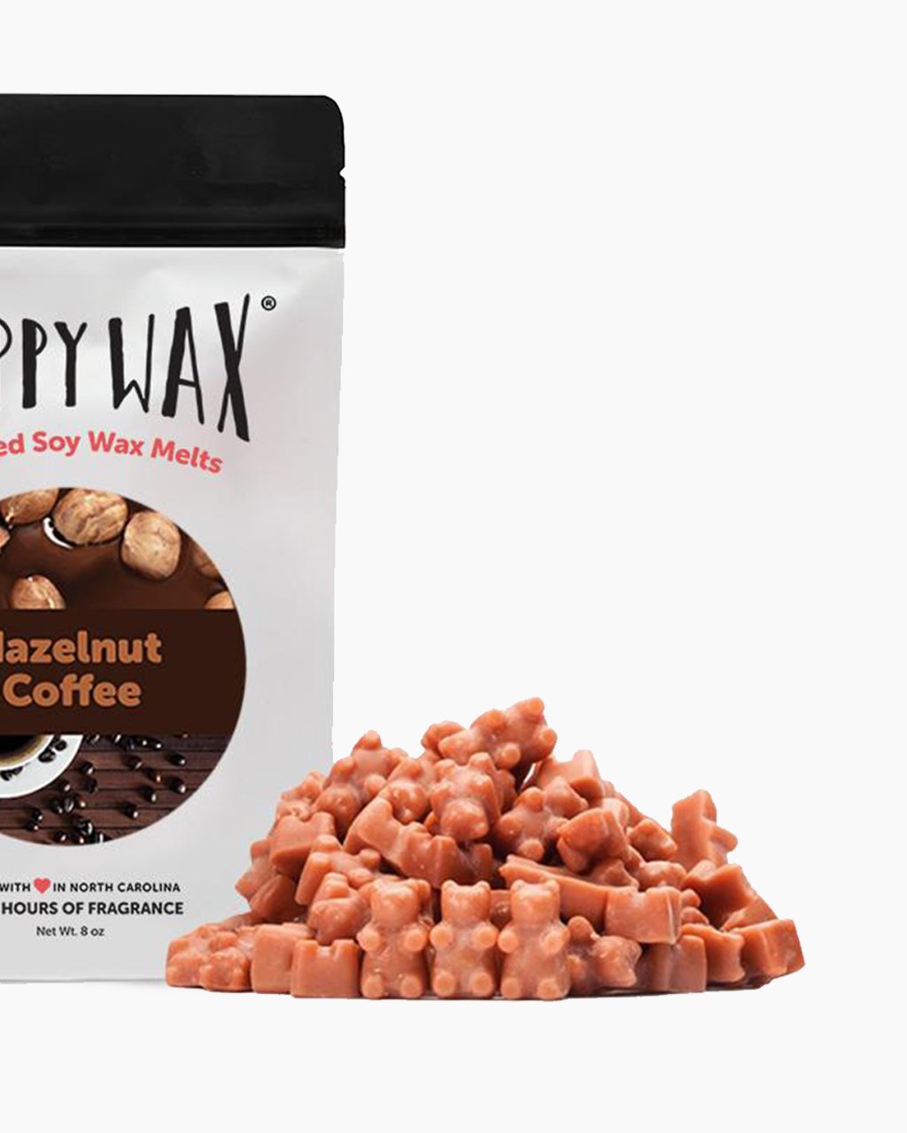 Happy Wax Hazelnut Coffee Scented Wax Melts Tin 3.6oz