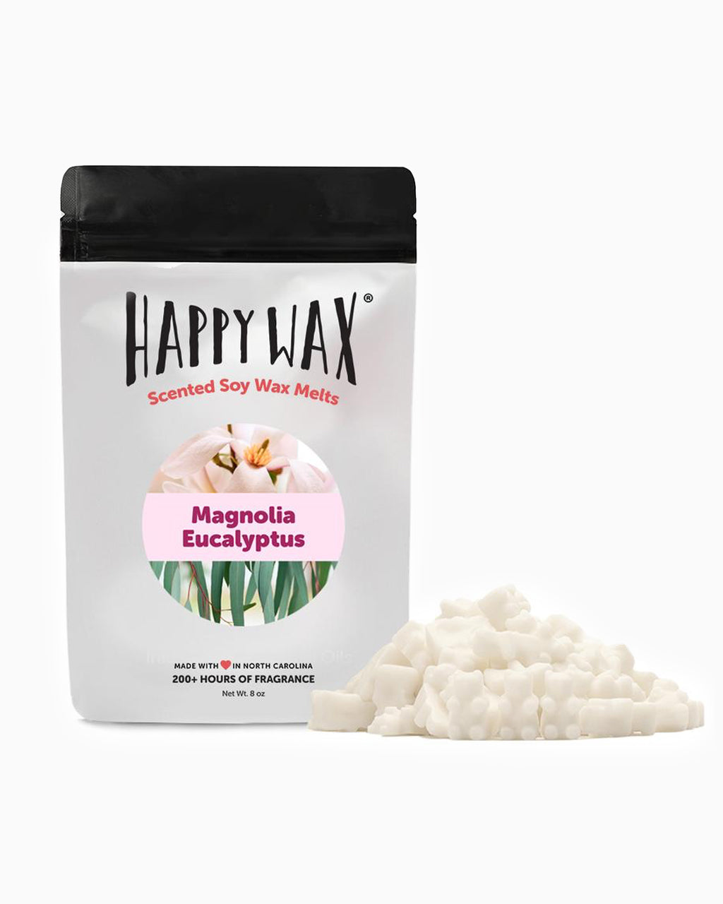 Happy Wax 8oz Half Pounder Pouch Wax Melts