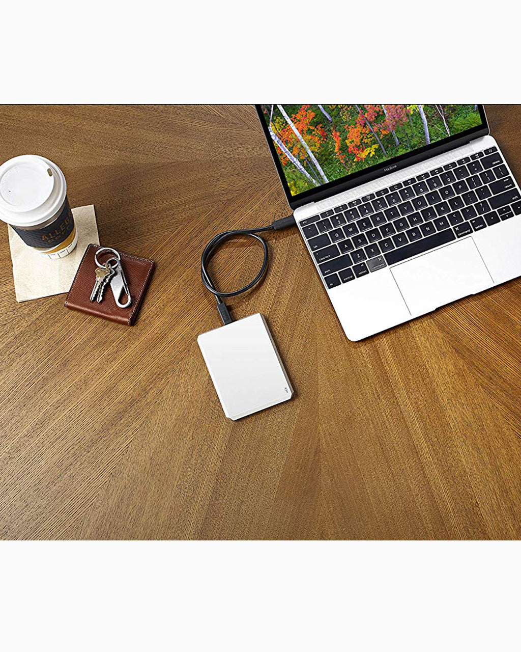 LaCie Mobile Drive 4TB with USB-C Desktop View