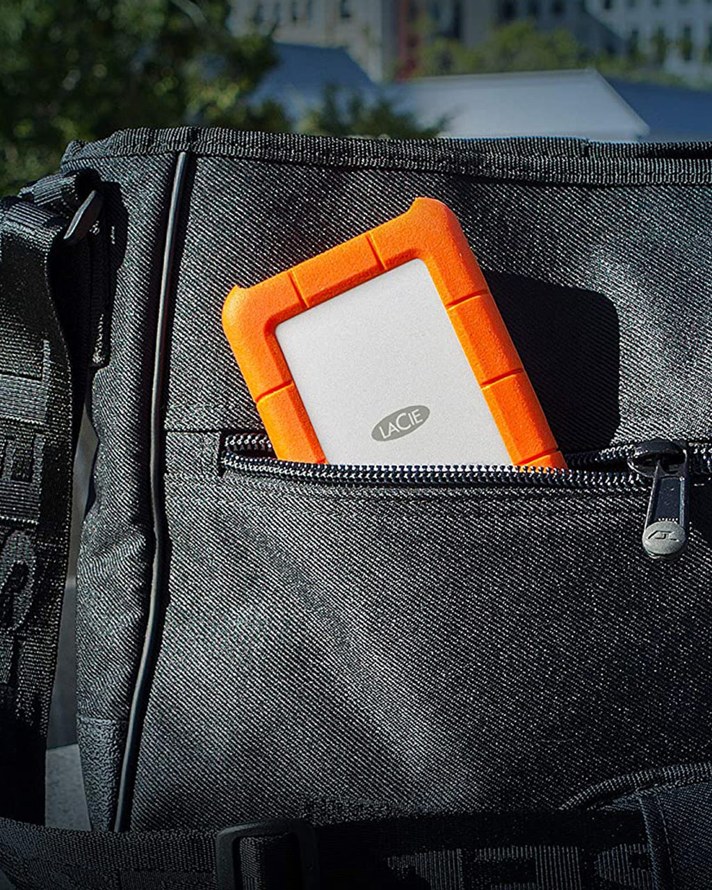 LaCie Rugged Secure 2TB External Hard Drive