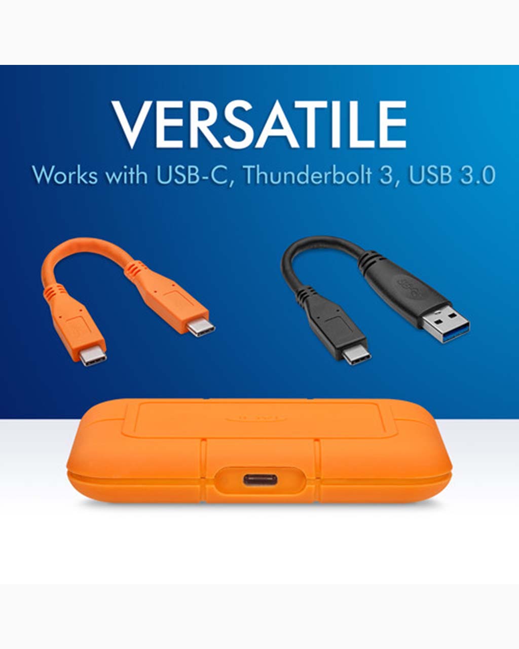 LaCie 2TB Rugged USB 3.2 Gen 2 Type-C External SSD Additional Info