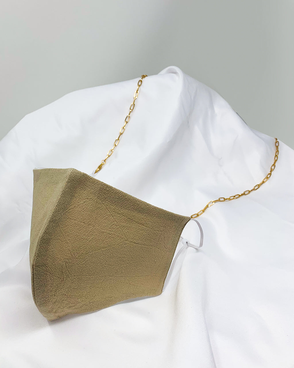 Dainty Oval Chain Face Cover / Glasses Chain