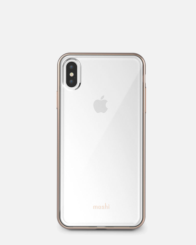 Moshi Vitros Clear Phone Case for iPhone XS Max | Gold