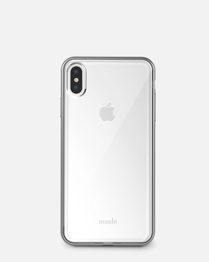 Moshi Vitros Clear Phone Case for iPhone XS Max | Silver