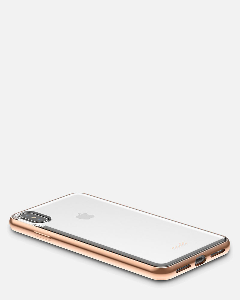 Moshi Vitros Clear Phone Case for iPhone XS Max | Gold