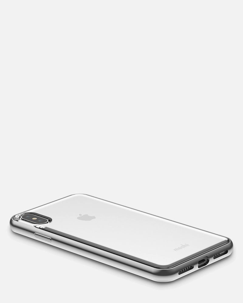 Moshi Vitros Clear Phone Case for iPhone XS Max | Silver