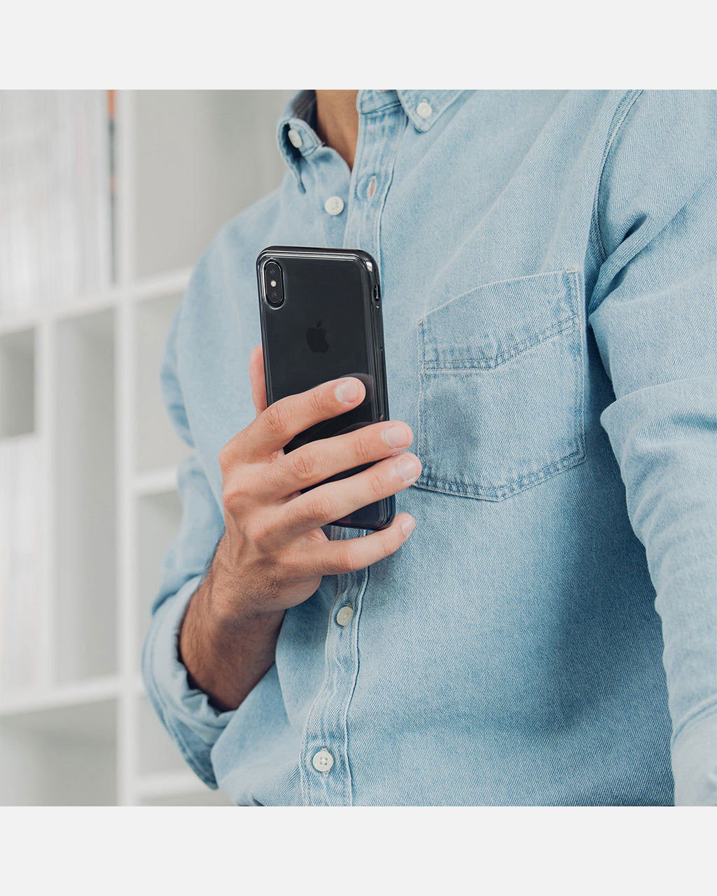 Moshi Vitros Clear Phone Case for iPhone XS Max | Black