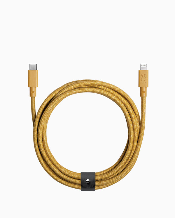 Native Union Belt Cable XL 10ft (USB-C to Lightning)