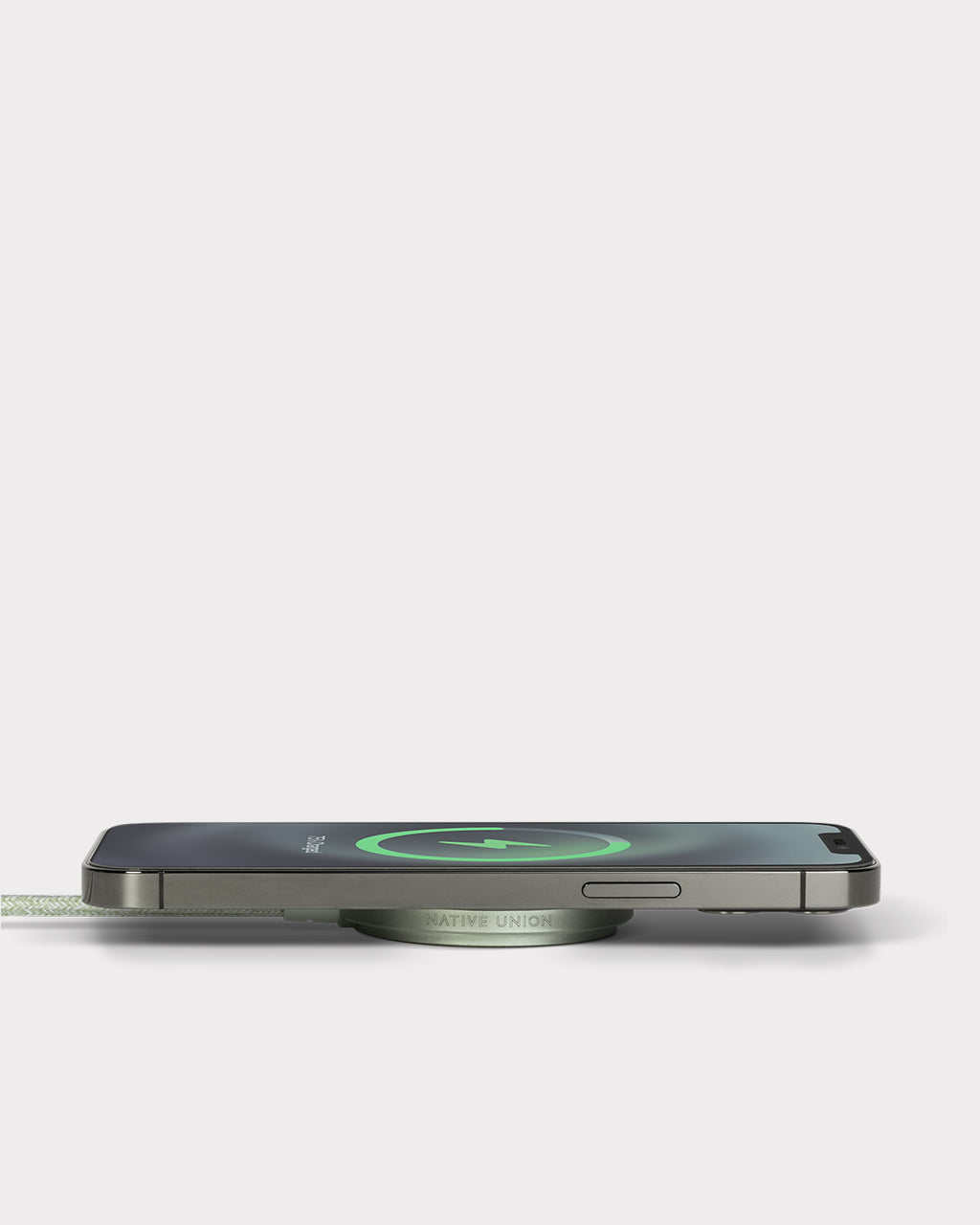 Native Union Snap Magnetic Wireless Charger – Green