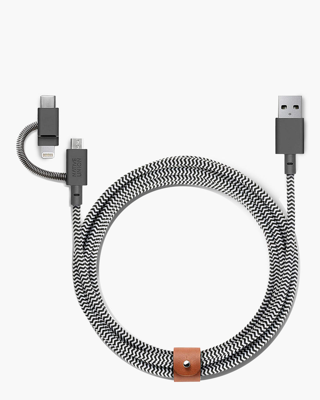 Abe det kan tvetydig Native Union Belt Cable Universal: The Ultimate 3in1 Charging Solution –  BrandsWalk