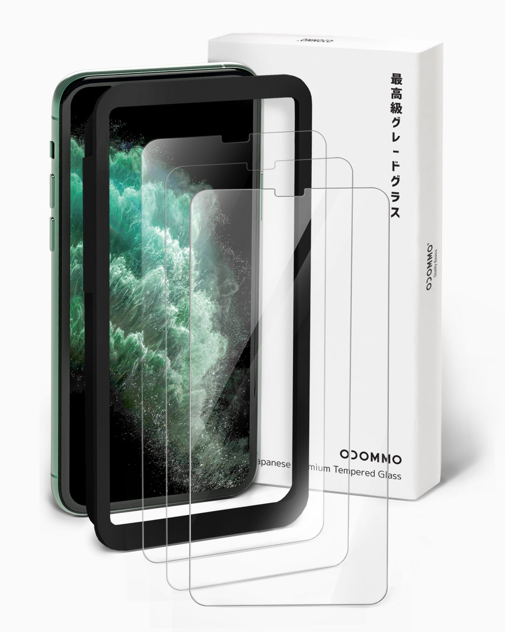 OCOMMO 2D Tempered Screen Protectors for iPhone 11