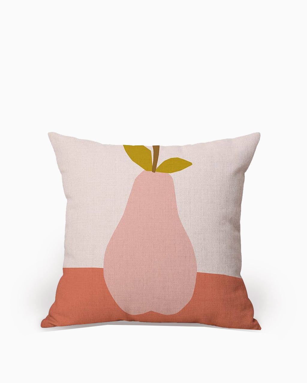 Still & Silent Decorative Pillow Cover | Pear