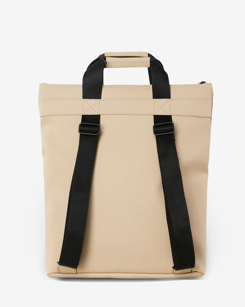 rains beige backpack RAINS Tote Backpack – BrandsWalk