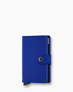 Secrid Mini Wallet Crisple Blue and Black