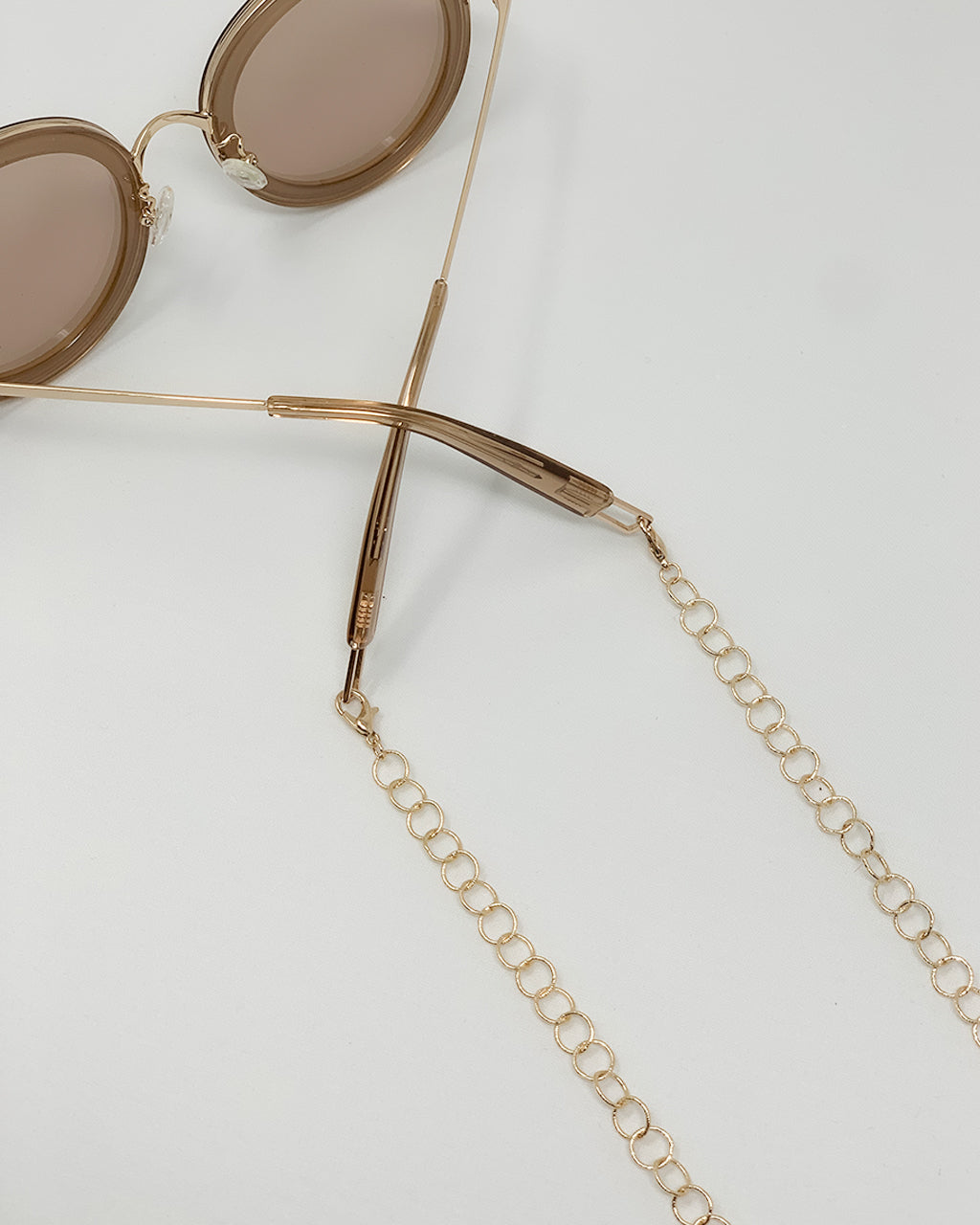 30" Gold Chain Face Cover Lanyard / Glasses Chain