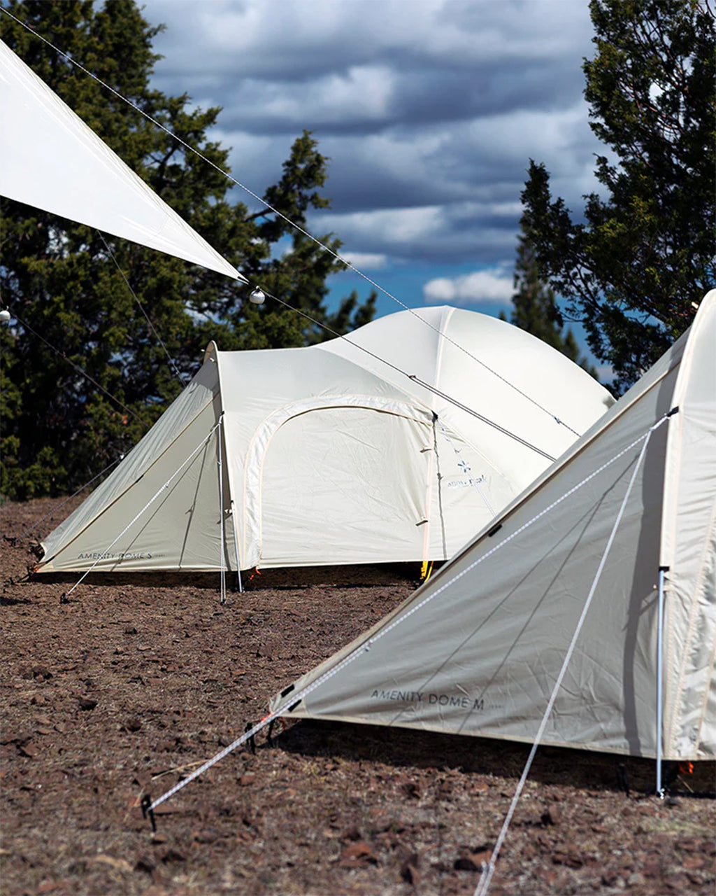 Snow Peak Amenity Dome Small in Ivory