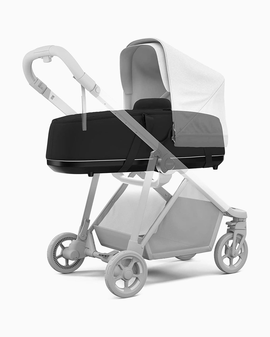thule bassinet stroller Thule Shine Bassinet: Comfortable Pram for Your Baby's Travel Needs – BrandsWalk