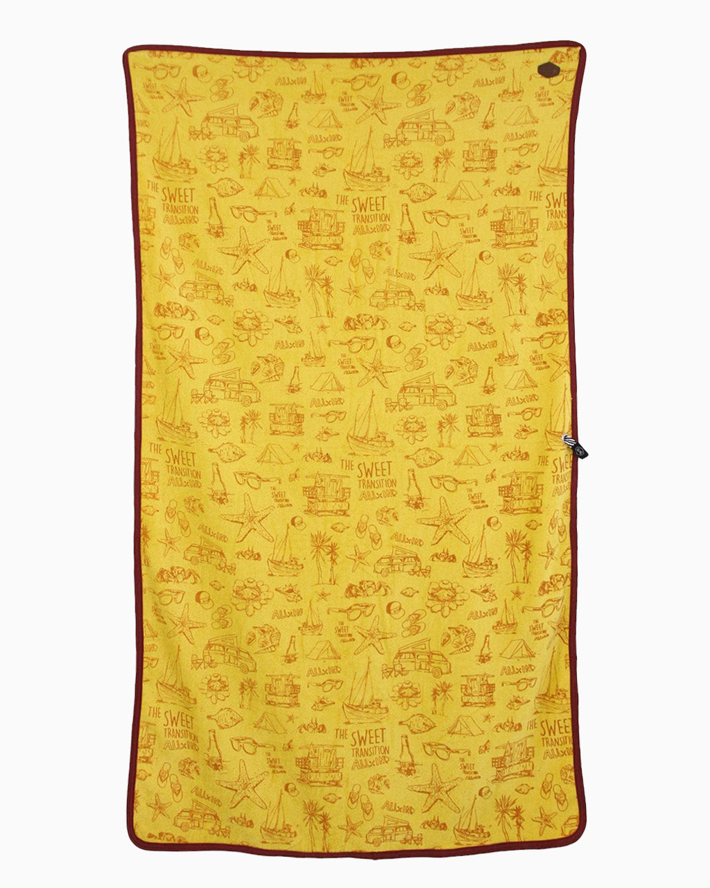 All-In Catch Beach Towel in Beach  
| Beach Camp Brown