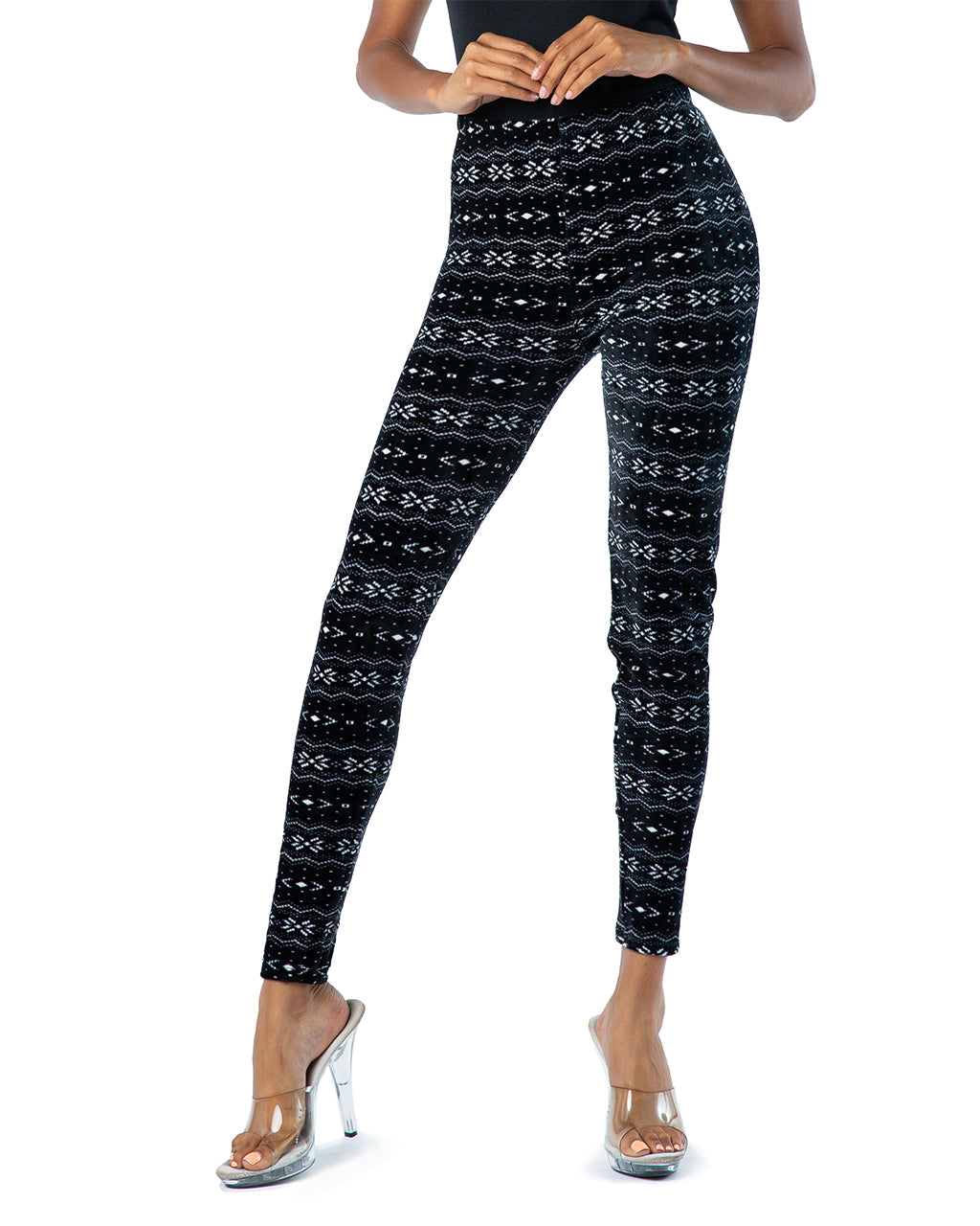 OCOMMO Velvet Leggings - One Size