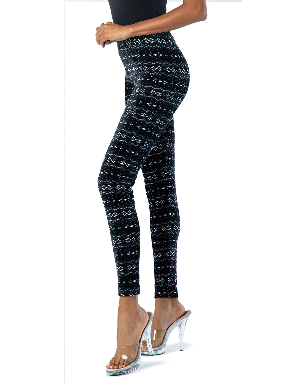 OCOMMO Velvet Leggings - One Size