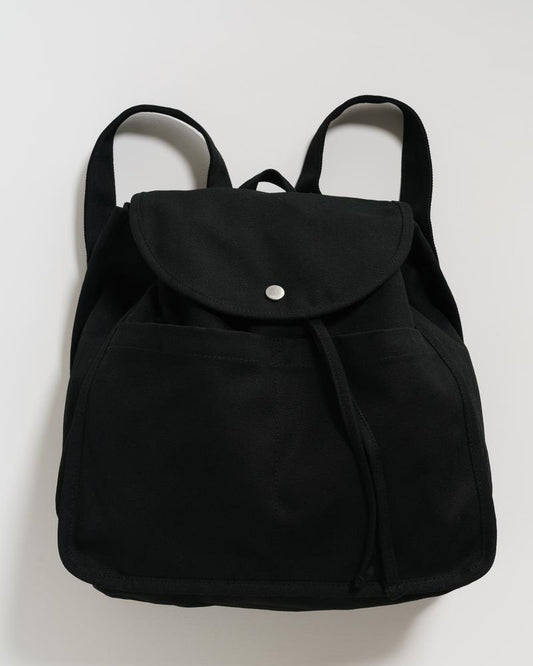 Baggu Drawstring Backpack in Black
