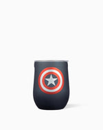Corkcicle Stemless 12oz - Marvel Captain America