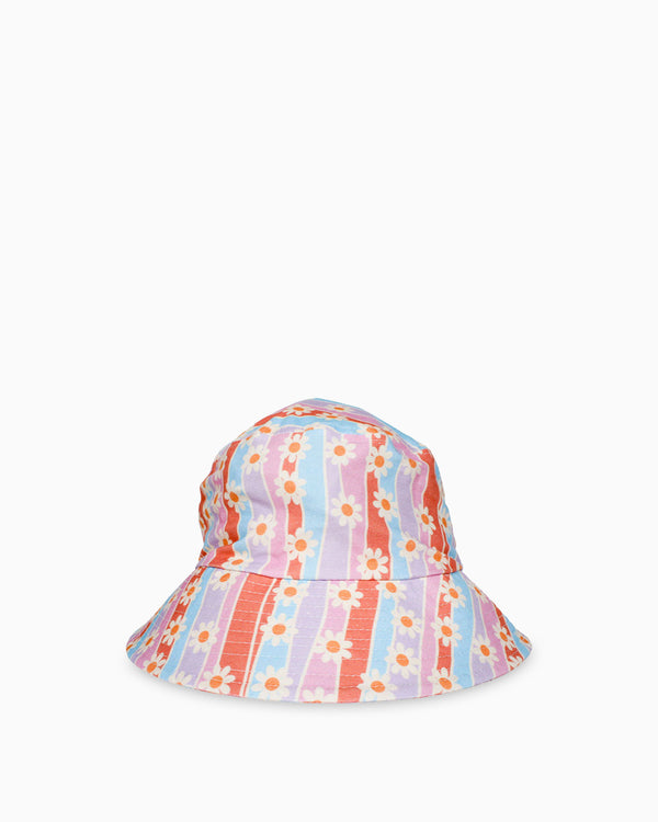 Katydid Daisy Bucket Hat - Daisy Stripes