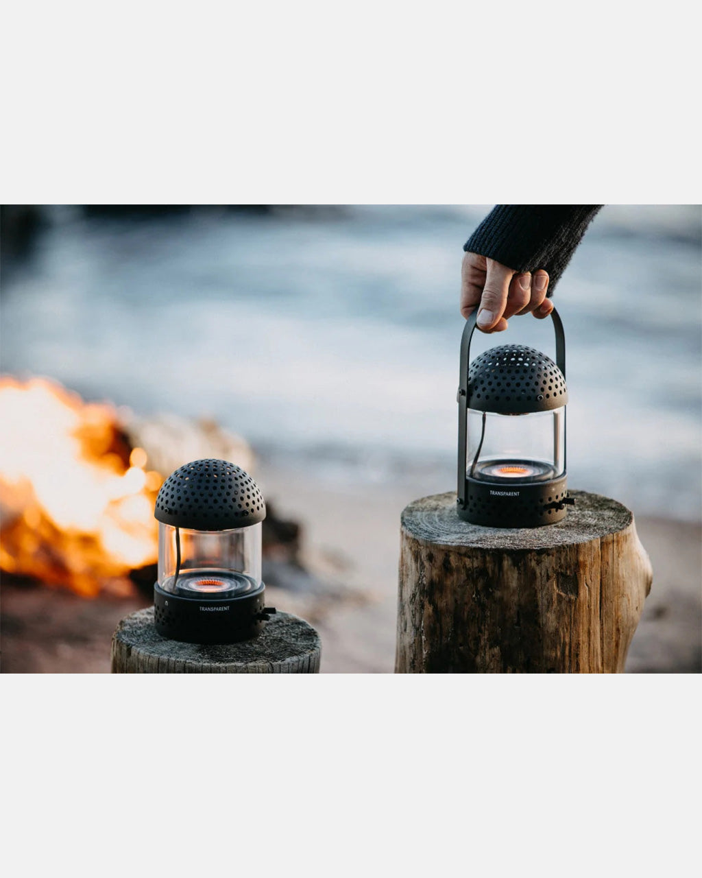 Transparent Light Speaker | Black