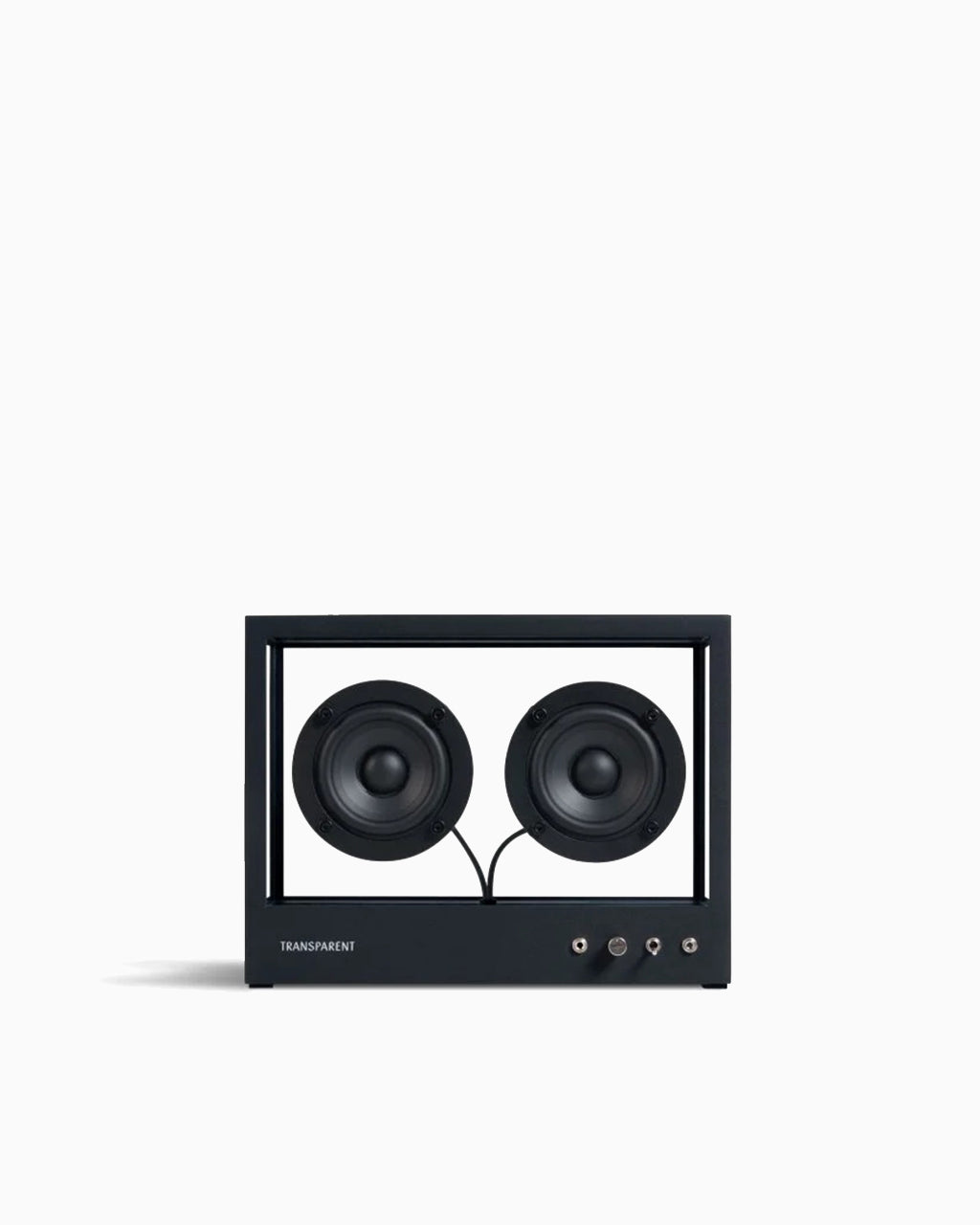 Small Transparent Speaker Black